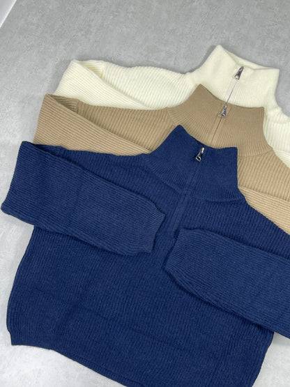 Sweater Aira Medio Cierre