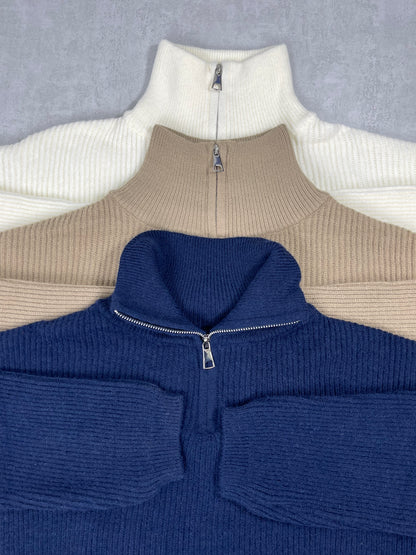 Sweater Aira Medio Cierre