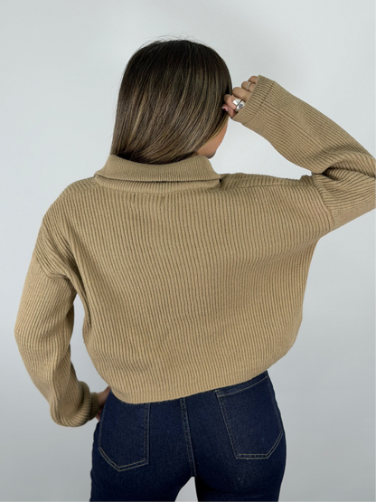 Sweater Aira Medio Cierre